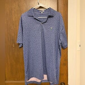 Peter Millar Summer Comfort - Peachtree Golf Club Golf Shirt - Size Medium
